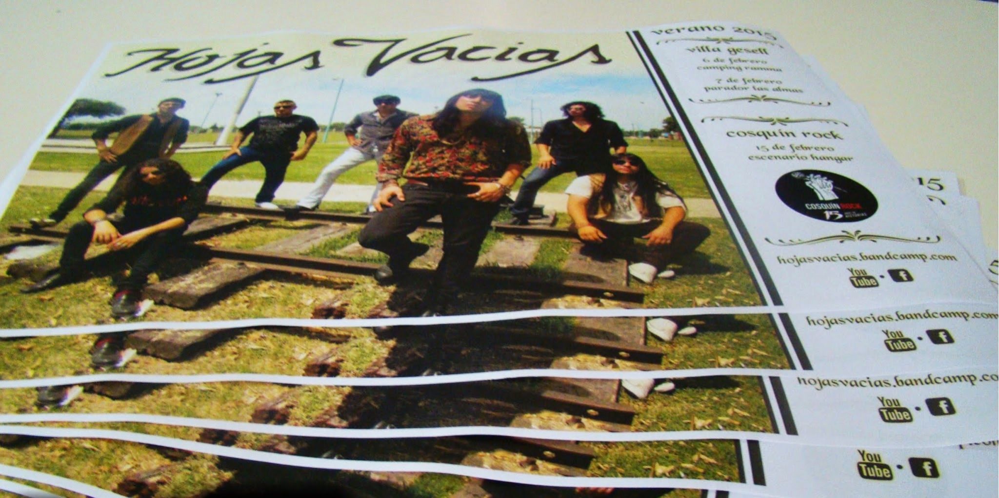 Band promo — Hojas Vacías