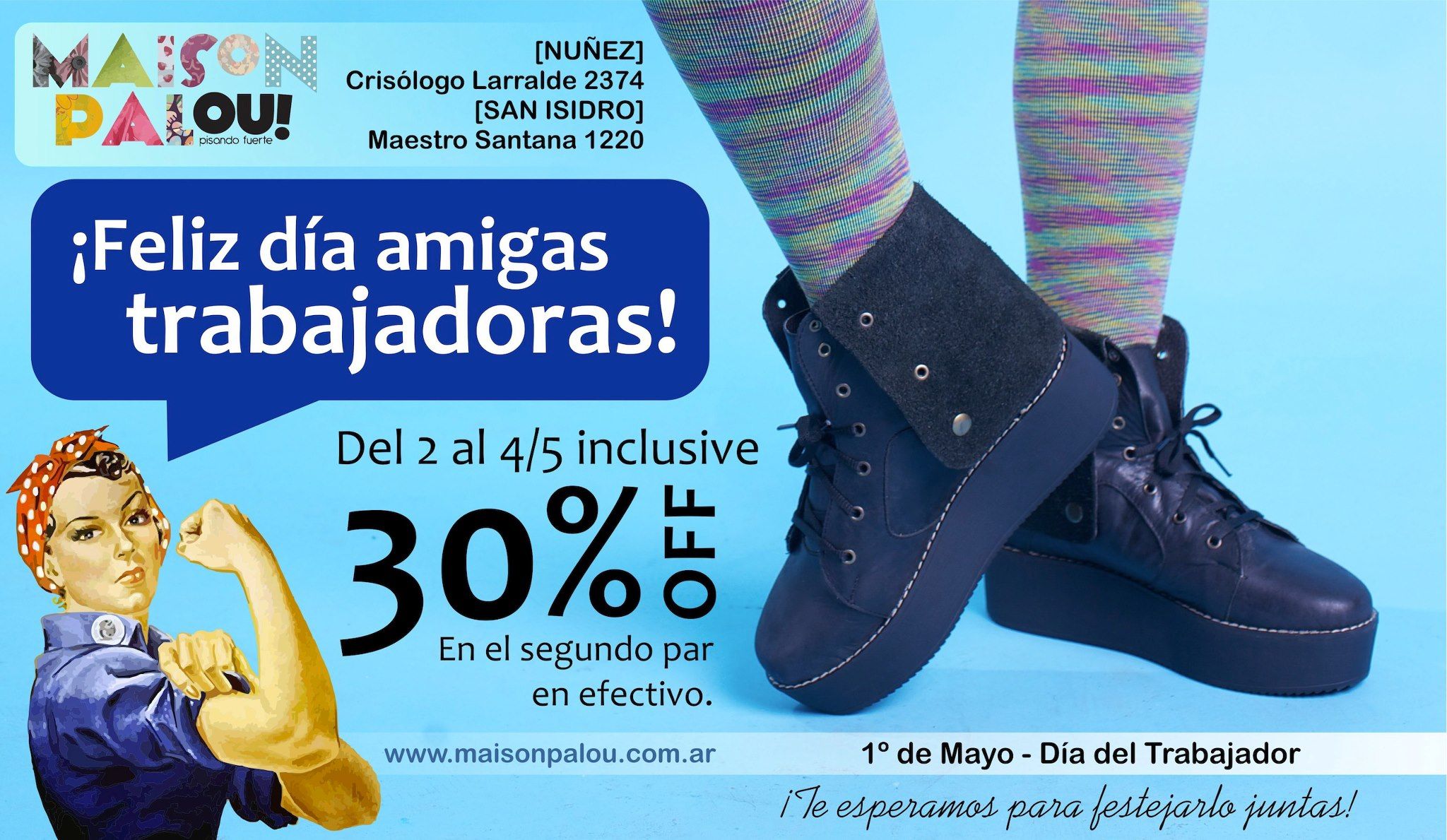 Maison Palou — Workers' Day promo