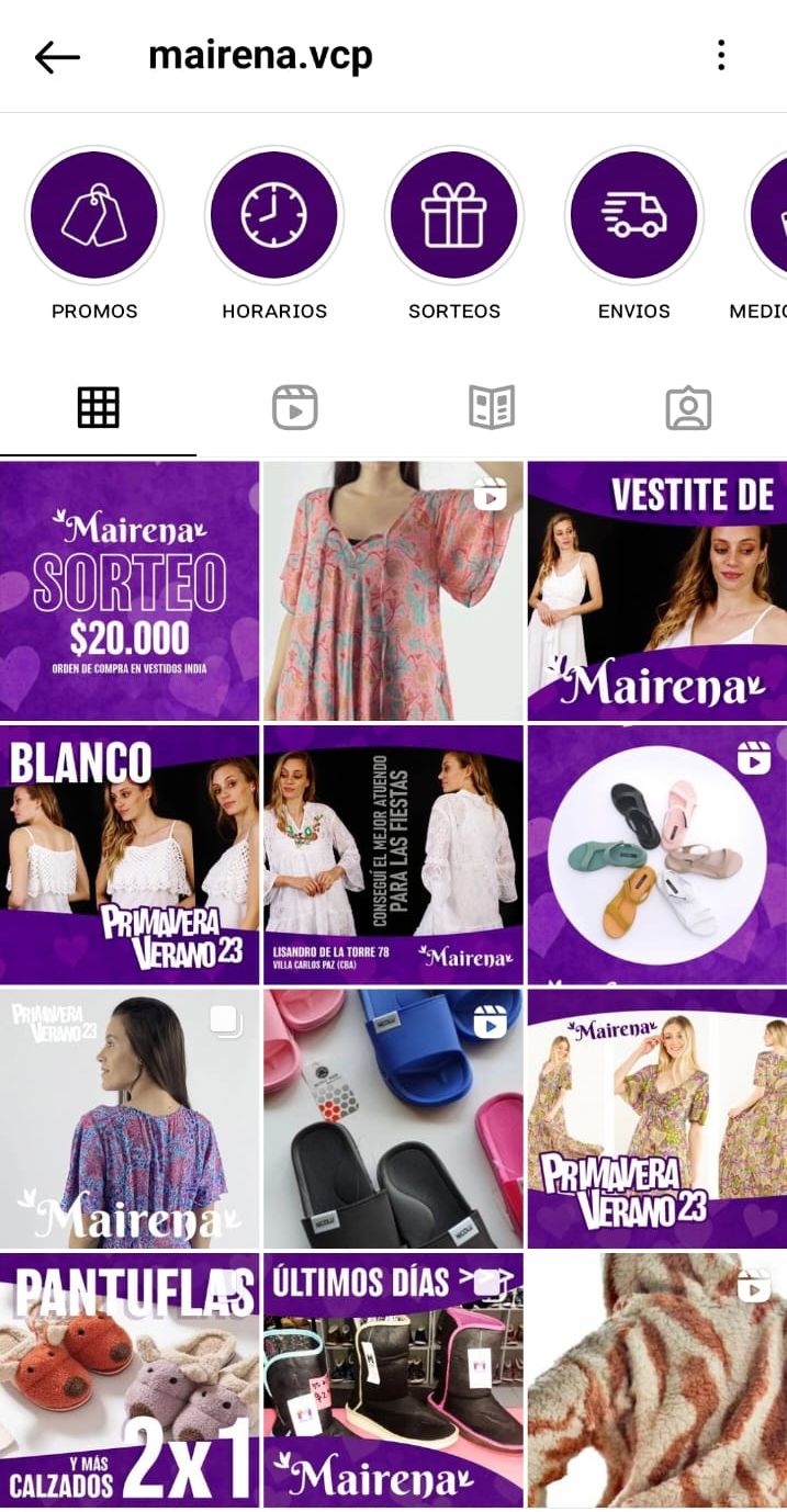 Mairena — Instagram feed design